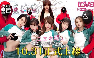 Asian Squid game adult version Ep1 - The BIGGEST ASIAN Orgy EVER
