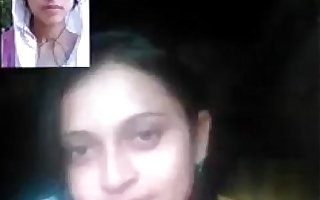 Indian Hot College Teen Girl On Video Call With Suitor at bedroom - Wowmoyback