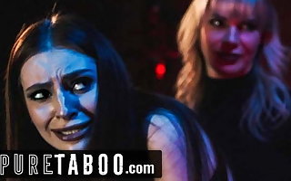 PURE TABOO Therapist Manipulates Babe into Public StrapOn DP