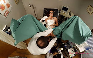 Hottie Donna Leigh Gets Hitachi Clamber & Exam GirlsGoneGyno