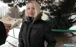 Cute young dame gets a resemble pickup fuck 28