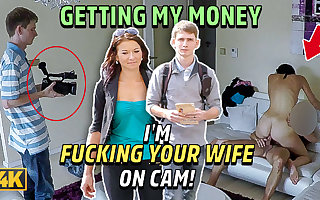 HUNT4K. Denisse is sick of boring boyfriend but wants sex