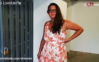 MyDirtyHobby - PAWG teen seduces slay rub elbows with new tenant and swallows