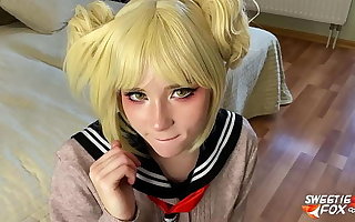 Passionate Deepthroat and Hardcore Having it away far Toga Himiko from League of Villains