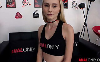 ANAL ONLY Tiny teen Alicia Williams anal tryout